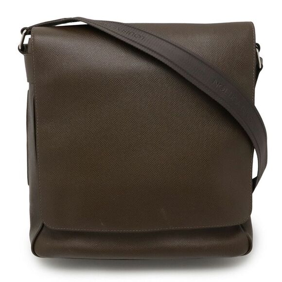 Louis Vuitton Taiga Leather Shoulder Bag